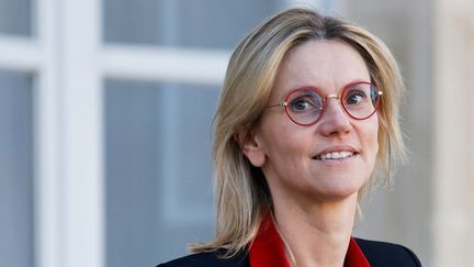 Agnès Pannier-Runacher, le 10 novembre 2022 à Paris. (LUDOVIC MARIN / AFP)