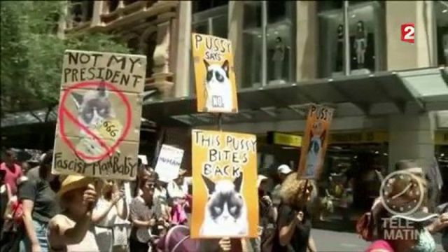 La marche pour l'égalité des femmes et contre Donald Trump débute en Australie