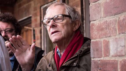 Ken Loach, sur le tournage de "Moi, Daniel Blake", en 2015
 (Le Pacte)