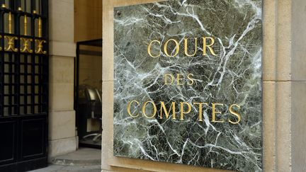 La&nbsp;Cour des comptes, le 20 septembre 2016.&nbsp; (BERTRAND GUAY / AFP)