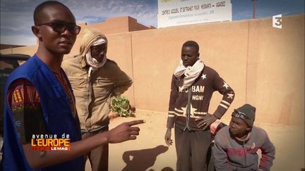 Avenue de l'Europe. Migrants : au "centre de tri" d'Agadez, Niger (FRANCE 3 / FRANCETV INFO)