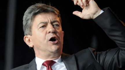 Le candidat du Front de gauche à la présidentielle, Jean-Luc Mélenchon. (BERTRAND GUAY / AFP)