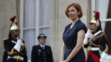 La ministre de la Défense, Françoise Parly, à l'Hôtel de Brienne à Paris, le 21 juin 2017. (BENJAMIN CREMEL / AFP)