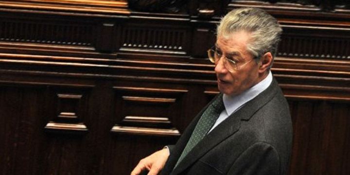 Le président de la Ligue du Nord, Umberto Bossi, au Parlement à Rome le 18 novembre 2011. (AFP - ANDREAS SOLARO)