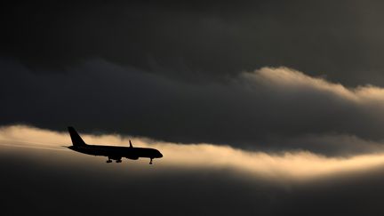 Un avion en phase d'atterrissage au Bourget (MAXPPP)