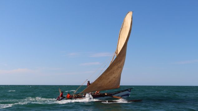 &nbsp; (Navigation au large d'Antsanitia © Emmanuel Langlois / Radio France)