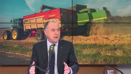 Didier Guillaume, ministre de l’Agriculture et de l’alimentation&nbsp;invité le 16 novembre 2018 de franceinfo.&nbsp; (RADIO FRANCE / FRANCEINFO)