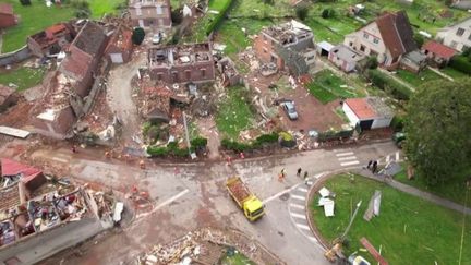 Tornade dans le Pas-de-Calais : le village de Bihucourt dévasté