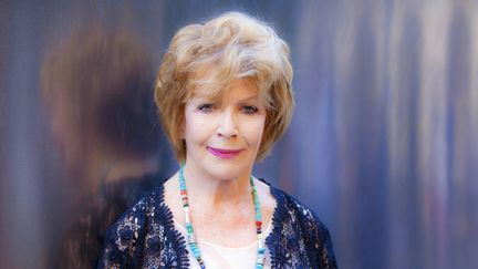 La romancière Edna O'Brien, en septembre 2016. (LEONARDO CENDAMO/LEEMAGE)