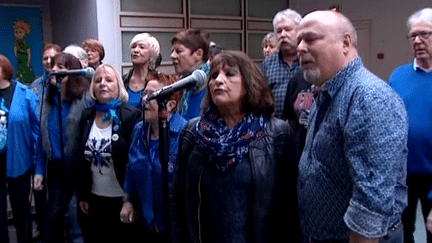 La chorale Salt and Pepper en répétition
 (France3/culturebox)