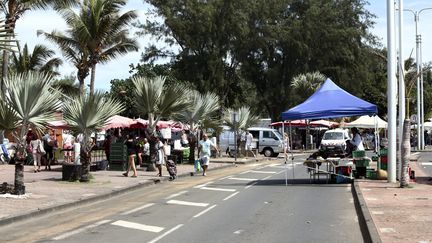 La ville de Saint-Pierre, à La Réunion, est confinée, le 21 mars 2020. (MAXPPP)