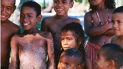 &nbsp; (Enfants Kanaks, île de Lifou, Nouvelle-Calédonie © Peter Hendrie / Getty Images)