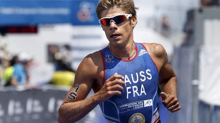 Le triathlète français David Hauss (SALVATORE DI NOLFI / MAXPPP)