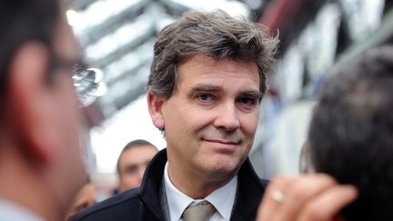 Le ministre du Redressement productif Arnaud Montebourg, le 15 novembre 2012 &agrave; Lille (Nord). (PHILIPPE HUGUEN / AFP)