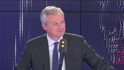 Le ministre de l'Économie, Bruno Le Maire, le 13 juin 2019. (RADIO FRANCE / FRANCEINFO)