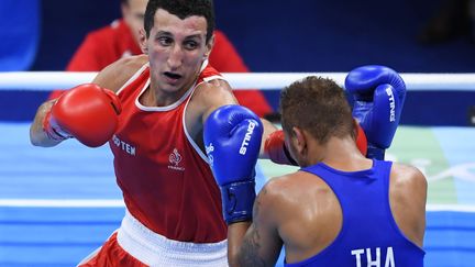 Sofiane Oumiha à une victoire d'une médaille (JULIEN CROSNIER / DPPI MEDIA)