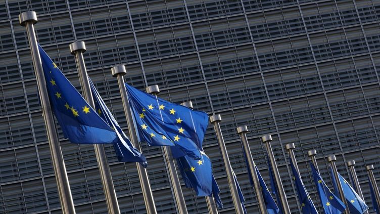 The building of the European Commission in Brussels (Belgium), October 11, 2022. (DIEGO RAVIER / HANS LUCAS / AFP)