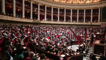 L'Assembl&eacute;e nationale, le 3 juillet 2007.&nbsp;&nbsp; (  MAXPPP)