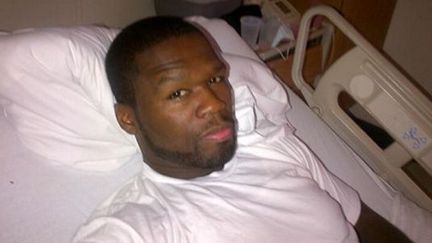 50 Cent communique par Twitter depuis son lit d&#039;hôpital...
 (DR)