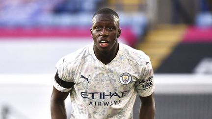 Le latéral international de l'équipe de France et de Manchester City, Benjamin Mendy, le 3 avril 2021. (RUI VIEIRA / AP)