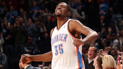 Le joueur d'Oklahoma Kevin Durant