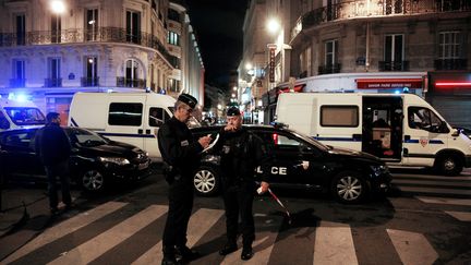 Une attaque au couteau avait été perpétrée près de la place de l'Opéra à Paris, dans la soirée du 12 mai 2018.
 (GEOFFROY VAN DER HASSELT / AFP)