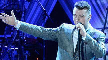 Le chanteur soul britannique Sam Smith, nouvelle tête des Grammys. Ici au gala pré-Grammys le 7 février 2015. 
 (Kevork Djansezian / Getty Images North America / AFP)