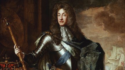 Jacques Stuart (1633 - 1701), alors duc d'York et futur roi Jacques II d'Angleterre, se trouvait à bord du Gloucester lors de son naufage le&nbsp;le 6 mai 1682 au large de Great Yarmouth. Il en&nbsp;avait réchappé&nbsp;de justesse. (PEINTURE GODFREY KNELLER (1646-1723) NATIONAL PORTRAIT GALLERY - LEEMAGE VIA AFP)