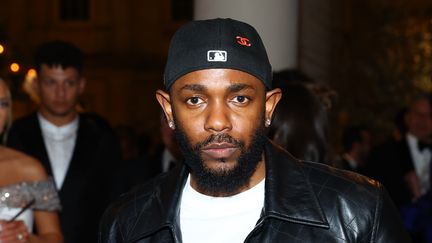 Le rappeur californien Kendrick Lamar au Met Gala de New York (Etats-Unis), le 1er mai 2023. (ARTURO HOLMES/MG23 / GETTY IMAGES NORTH AMERICA)