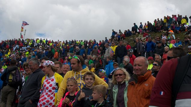 &nbsp; (La côte de Buttertube (3e catégorie) a des airs de Tourmalet © RF/BS)