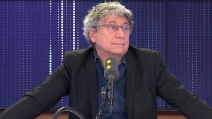 Le député LFI Eric Coquerel sur franceinfo le lundi 23 décembre 2019.&nbsp; (FRANCEINFO / RADIOFRANCE)