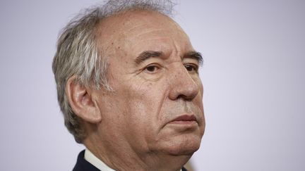 Le Premier ministre, François Bayrou, lors d'une conférence de presse à Paris, le 14 décembre 2024. (YOAN VALAT / EPA / MaxPPP)