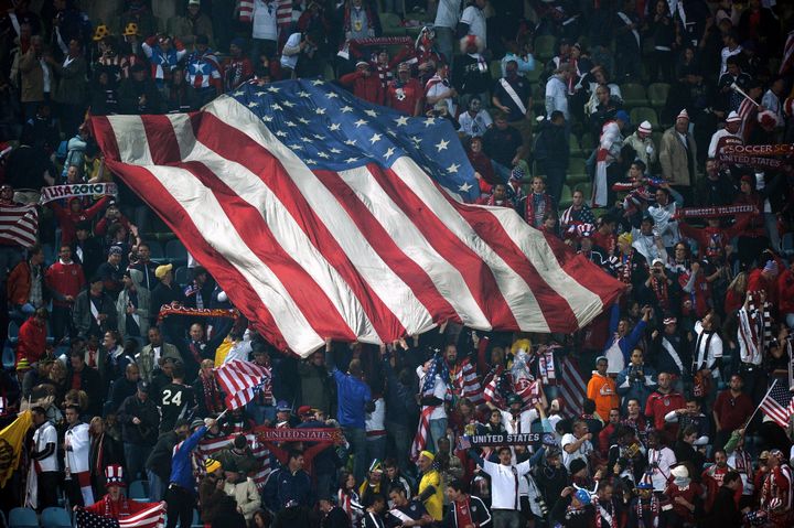 Le drapeau américain (PAUL ELLIS / AFP)