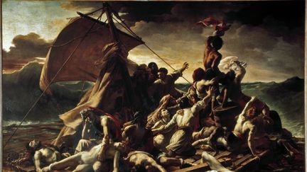 Le radeau de la Meduse - Peinture de Theodore Gericault (1791-1824), huile sur toile, 491x716 cm, 1818-1819. Paris, Musee du Louvre&nbsp; (LUISA RICCIARINI / LEEMAGE)