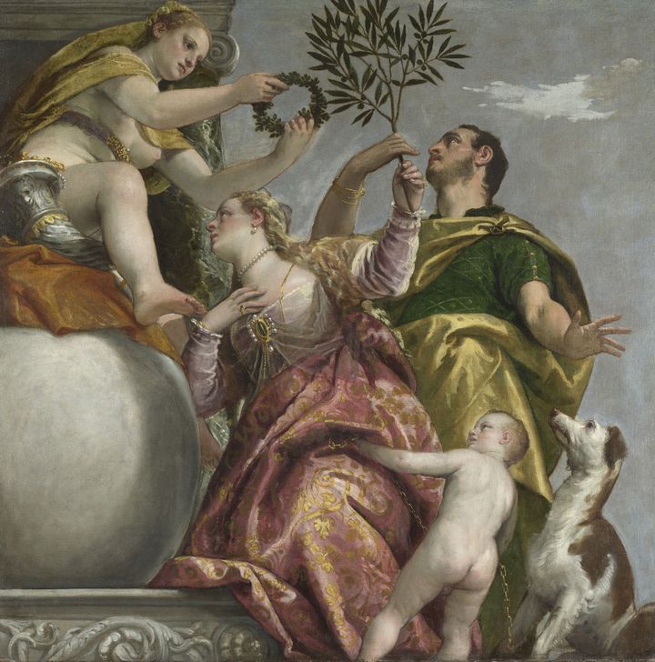 Paolo Véronèse, "Allégories de l'amour, le respect" (vers 1570), National Gallery, Londres
 (The National Gallery, London)