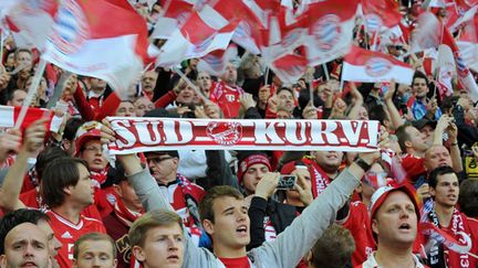 Les supporters du Bayern (ANDREW YATES / AFP)