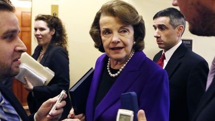 &nbsp; (Dianne Feinstein, la présidente démocrate de la Commission du renseignement du Sénat américain © Reuters)