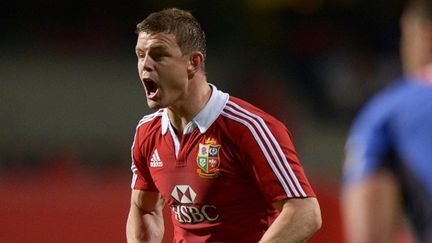 L'irlandais Brian O'Driscoll sous le maillot des Lions