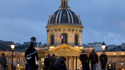 Les locaux de l'Académie française, à Paris, le 1er février 2016. (KENZO TRIBOUILLARD / AFP)