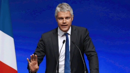 &nbsp; (Laurent Wauquiez, le très droitier président de la région Auvergne-Rhône-Alpes, prend la tête du parti Les Républicains © AFP)