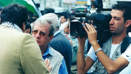 Le journaliste reporter d'images (JRI) est Joseph Handal qui travaillait pour France 2 jusqu’à ce que les Israéliens retirent les cartes de presse aux employés palestiniens des chaînes étrangères. (Charles Enderlin)