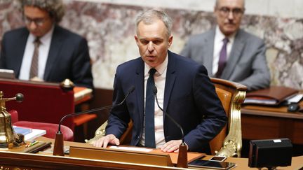 François de Rugy, le 28 juin 2017 à l'Assemblée nationale. (GEOFFROY VAN DER HASSELT / AFP)