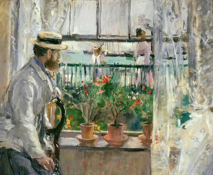 &nbsp; (Berthe Morisot Eugène Manet à l’île de Wight, 1875 - Paris, musée Marmottan Monet © Musée Marmottan Monet, Paris / The Bridgeman Art Library)