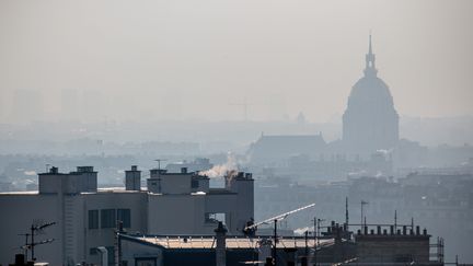 Vue de Paris, le 21 février 2018.&nbsp; (AURELIEN MORISSARD / MAXPPP)