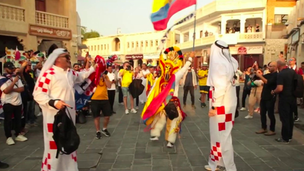 Coupe du monde 2022 : les supporters commencent à arriver à Doha (Capture d'écran France 3)