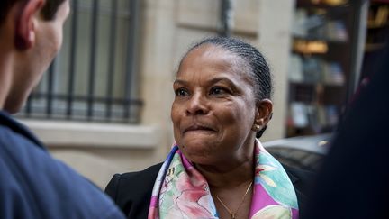 La ministre de la Justice Christiane Taubira &agrave; Paris, le 6 mai 2015. (CITIZENSIDE/YANN KORBI / AFP)