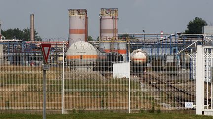 L'usine Sanofi de Mourenx (Pyrénées-Atlantiques), le 9 juillet 2018. (MAXPPP)