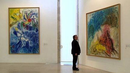 Une des salles du musée national Marc Chagall à Nice
 (France3 / Culturebox)