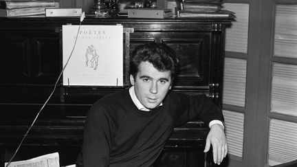 Singer Claude Nougaro in the 60s. (DALMAS / SIPA)