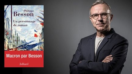 Philippe Besson publie "Un personnage de roman" (Julliard), sur le président Emmanuel Macron
 (JOEL SAGET / AFP)